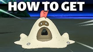 HOW TO GET Sandygast in Pokemon Sun and Moon [upl. by Amolap189]