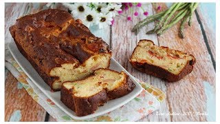 Plumcake salato con asparagi e pomodorini [upl. by Shandie394]