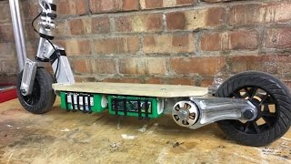 Turnigy brushless scooter  amazing craftsmanship [upl. by Richard]