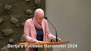 Kamerlid Esmah Lahlah van GroenLinksPvdA wil geen gevangenen naar Estland sturen [upl. by Woermer812]