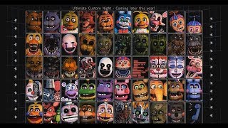 Ultimate Custom Night Sale Este Año Nuevos Animatronicos Nuevo Teaser Fnaf [upl. by Aneeram]