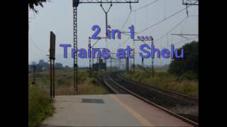 Kolhapur Trains on a Rampage at Shelu [upl. by Rosati]