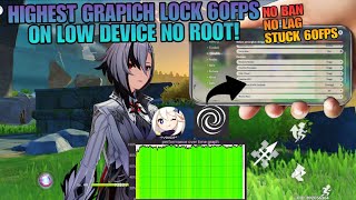 Highest Grapich 60fps On Low Device❗ Config Very Smooth Genshin Impact 46 New Update Version [upl. by Ehsom109]