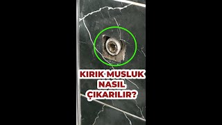 Ters kılavuz olmayanlar için kırık musluk nasıl çıkarılır [upl. by Henriette]