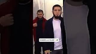 Khabib And islam arrived ☝🏻🦅  mma ufc khabibnurmagomedov islammakhachev [upl. by Armilda800]