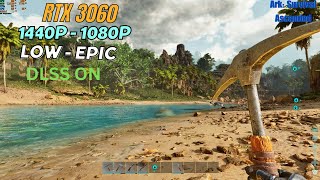 ARK Survival Ascended On RTX 3060  RTX 3060 amp i5 10400F Benchmark 1080p1440p [upl. by Walther533]