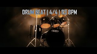 Drum beat in 44 at 83 BPM [upl. by Ardelia]