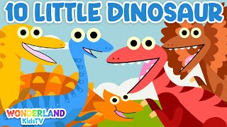 10 little dinosaur  Baby Songs  Nursery Rhymes amp Kids Songs  nurseryrhymes wonderland [upl. by Nawtna]