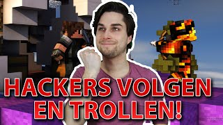 HACKERS ACHTERVOLGEN EN TROLLEN IN MINECRAFT [upl. by Fraya]