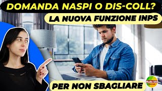 Domanda NASpI o DISCOLL❓ La nuova funzione INPS per non sbagliare [upl. by Nojram844]