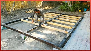 Building Amazing DIY Wood Cabin Step by Step  Tiny Home  WoodWorkerenginbircan [upl. by Cordy511]