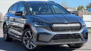 Brand New Skoda Enyaq 82kWh 80 SportLine Auto Graphite Grey Metallic [upl. by Us]