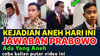 KEJADIAN ANEH TADI PAGI SAAT PRABOWO TANYA HAL INI PADA GIBRAN JOKOWI TERKEJUT [upl. by Savadove928]