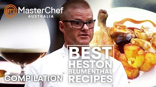 Best Heston Blumenthal Reipces  MasterChef Australia  MasterChef World [upl. by Bruner]