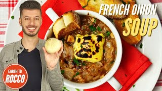 Vegan French Onion Soup Recipe  Simple Ingredients Big Flavor [upl. by Arahsak924]