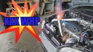 D16 TOP MOUNT TURBO GETS DYNO TUNED [upl. by Sairahcaz]