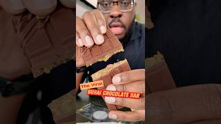 The VIRAL Dubai Chocolate THEE BEST CHOCOLATE Ive ever had foodreview travel shorts [upl. by Mayda]