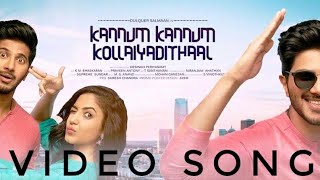 Kannum Kannum Kollaiyadithaal  Kaathalae Kaathalae Video Song  Dulquer Salmaan  Ritu Varma [upl. by Subak]