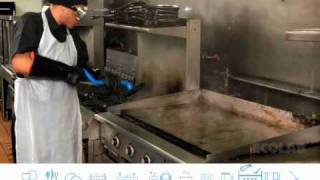 Ecolab grill cleaning training [upl. by Ahsener]