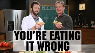 Youre Eating Sandwiches Wrong  You’re Eating It Wrong  Food Network [upl. by Zalea]