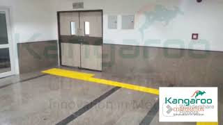 Installation of Kangaroo PU Tactile Tiles at The Delhi Technological University  Delhi by Kangaroo [upl. by Ixela]