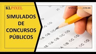 SIMULADOS DE CONCURSOS PÚBLICOS  GUIA PRÁTICO PARA PASSAR EM CONCURSO PÚBLICO EM 1 ANO [upl. by Aehsa409]