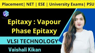 Epitaxy  2  Types  Vapour Phase Epitaxy I L 17  VLSI Technology I IC Fabrication I ESE I [upl. by Aonehc111]