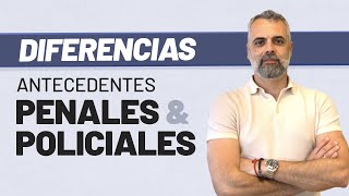 🚨🚔 Antecedentes Penales y Antecedentes Policiales Diferencias ❌ [upl. by Reseda]