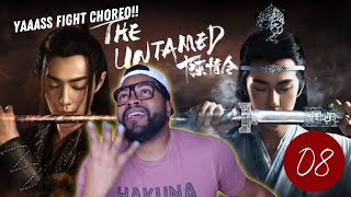 That Creepy Statue Is Back 👀  The Untamed 陈情令  Episode 8  REACTION [upl. by Nylssej]