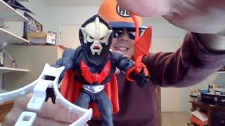 Guy Born Blind Unboxes Mattel Masters of The Universe Origins Hordak [upl. by Suoirtemed997]