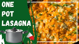 One Pot Lasagna 🥘 [upl. by Campos700]