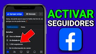 como ACTIVAR los SEGUIDORES en FACEBOOK 2024  como ACTIVAR el BOTON de SEGUIR en FACEBOOK 2024 👀✅ [upl. by Bartolomeo117]