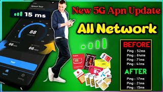 Enable New 5G Internet APN  For Fast Internet Settings in All Network [upl. by Aneleasor]