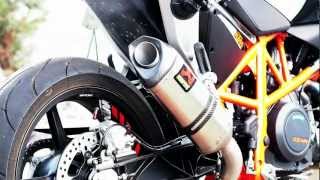 KTM Duke 690 Akrapovic [upl. by Ahserb]