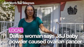 Dallas woman says JampJ baby powder caused ovarian cancer Watch as she shares her story [upl. by Eihs]