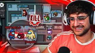 WARUM IMMER DER GOTY😡 RAGE IN AMONG WEGEN WIRTSQUAD 😂 Among Us mit Mcky Danny Kroko amp Co🔥 [upl. by Eussoj]