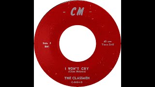 CLASSMEN I WONT CRY [upl. by Aimej]