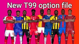 PES 2017 New Option File 2024 For T99Patch V161 5 September 2024 [upl. by Tecla]