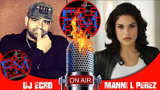 DJ Echo interview with Manni L Perez [upl. by Eninaj]