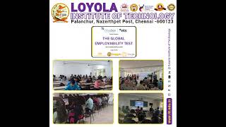 aicte globalemployabilitytest loyolainstituteoftechnology dmiloyolaofficial [upl. by Aninotna]