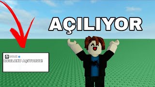 ROBLOX AÇILIYOR \u00100 [upl. by Nitsu]