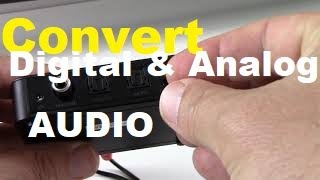 How to Convert Digital and Analog audio cables [upl. by Larret]