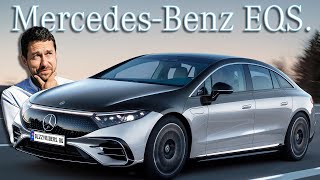 MercedesBenz EQS първият електромобил в луксозния клас [upl. by Karlan]