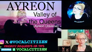 AYREON  Valley of the Queens Ayreon Universe reaction [upl. by Daggett]