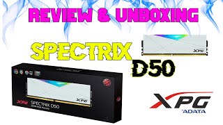 🔥 Review amp Unboxing Memoria Ram DDR4 2 x 8GB XPG ADATA Spectrix D50  Blanca  RGB  3200Mhz CL 16✅ [upl. by Isaac673]