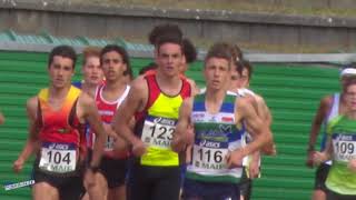 1500m – Serie 2 – CAM – Championnats de France Jeunes CA JU – 20072018 – Bondoufle [upl. by Anertak83]