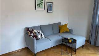 BEST SOFA DEAL AT IKEA Ikea Angersby Build and Review [upl. by Tengdin]