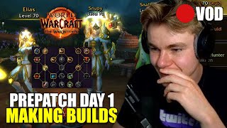 TWW Prepatch Feral Druid PvP  Making new build FULL VOD [upl. by Yalcrab873]