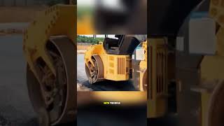 Why Do Road Rollers Have Blades The Secret Behind the Asphalt Cutter [upl. by Blainey264]