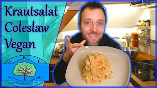 Krautsalat  ColeSlaw Vegan [upl. by Snell]